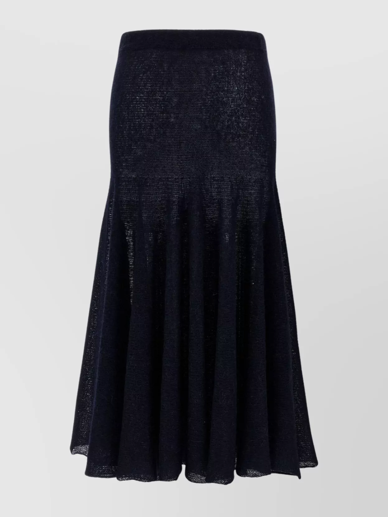 Magda Butrym Knitwear 16 Skirt Elastic Waistband In Blue