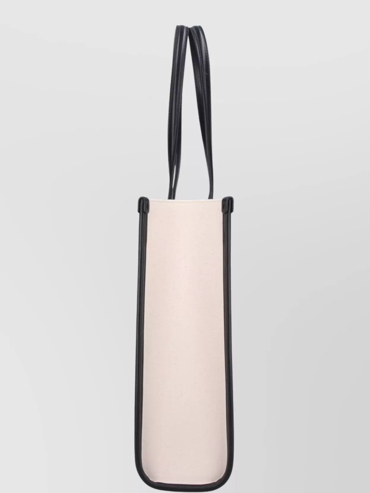JIMMY CHOO TOTE BAG WITH DUAL HANDLES AND CONTRAST TRIM