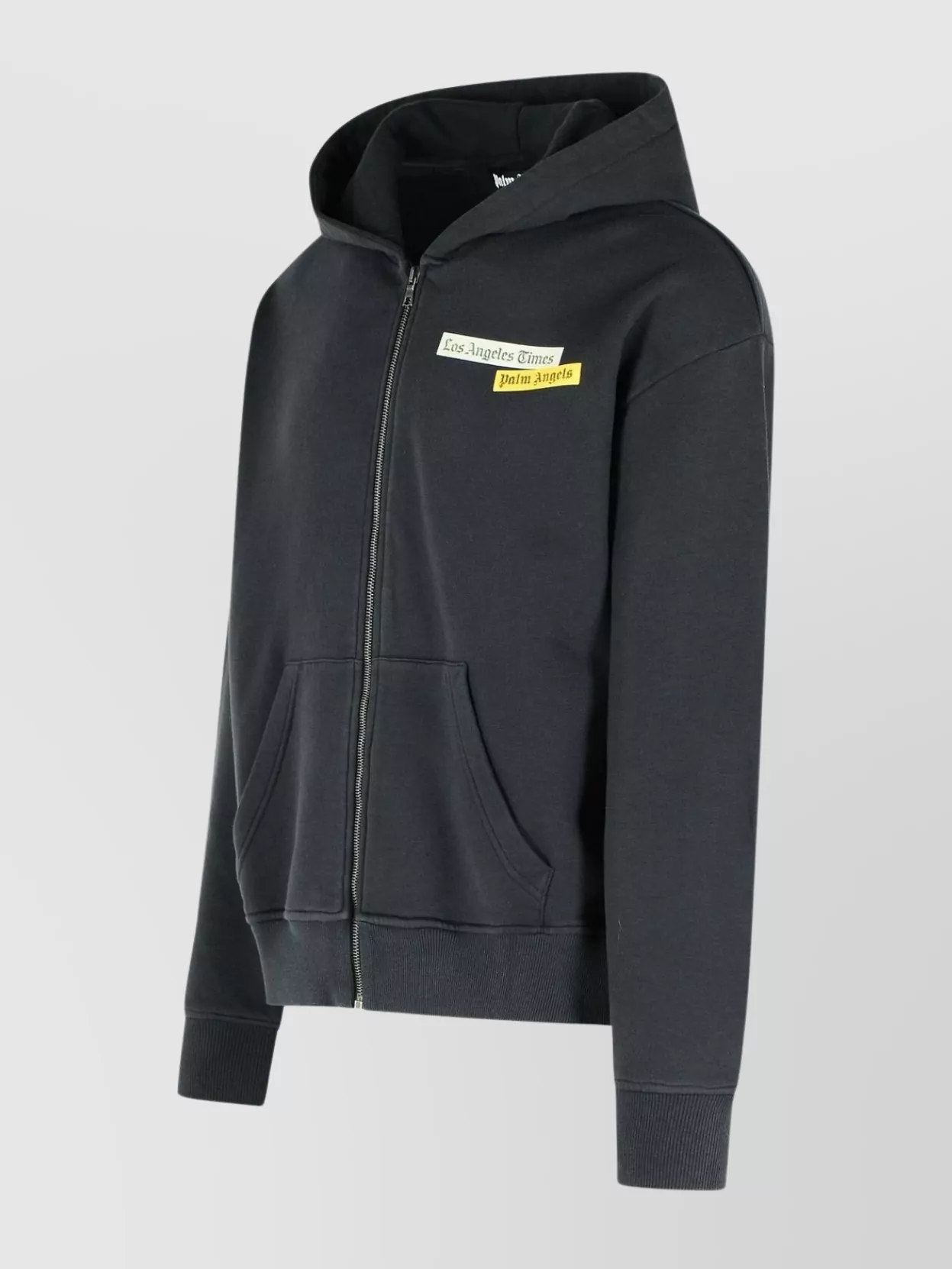 Palm Angels Cotton Hooded Sweatshirt Graphic Print