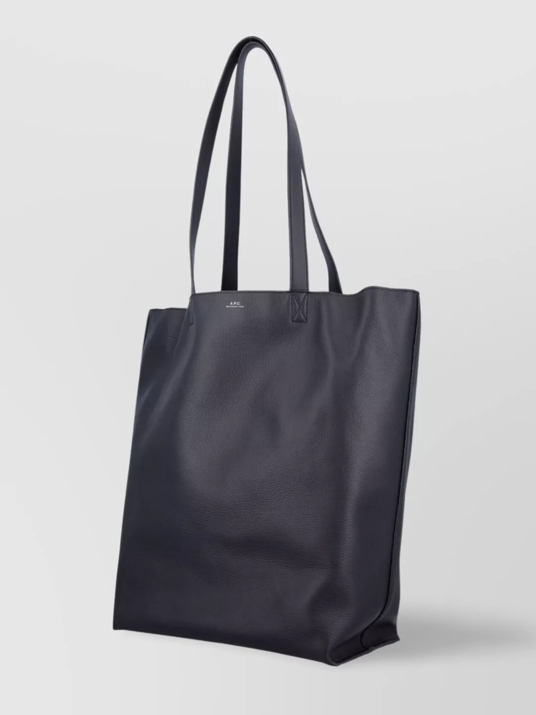 A.p.c. Maiko Textured Tote Bag With Dual Handles