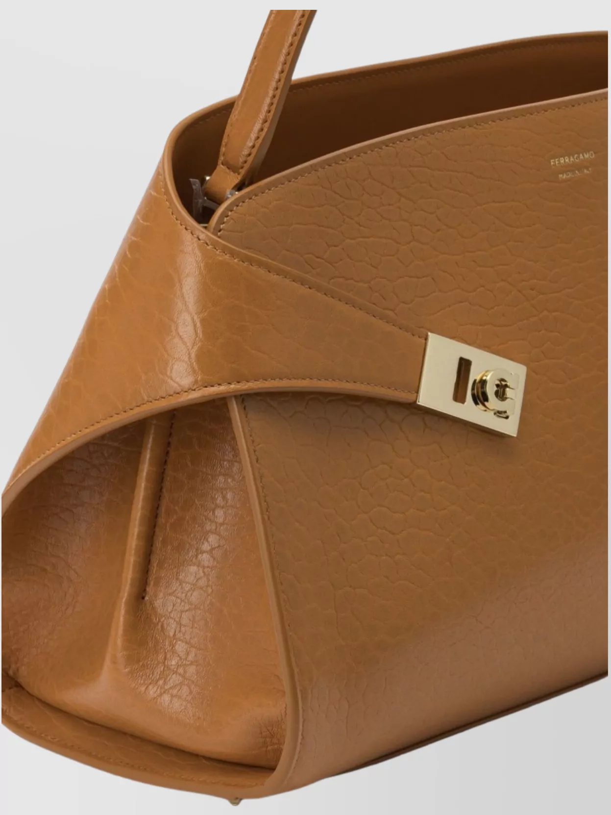 Ferragamo Shoulder Bags With Top Handle And Strap