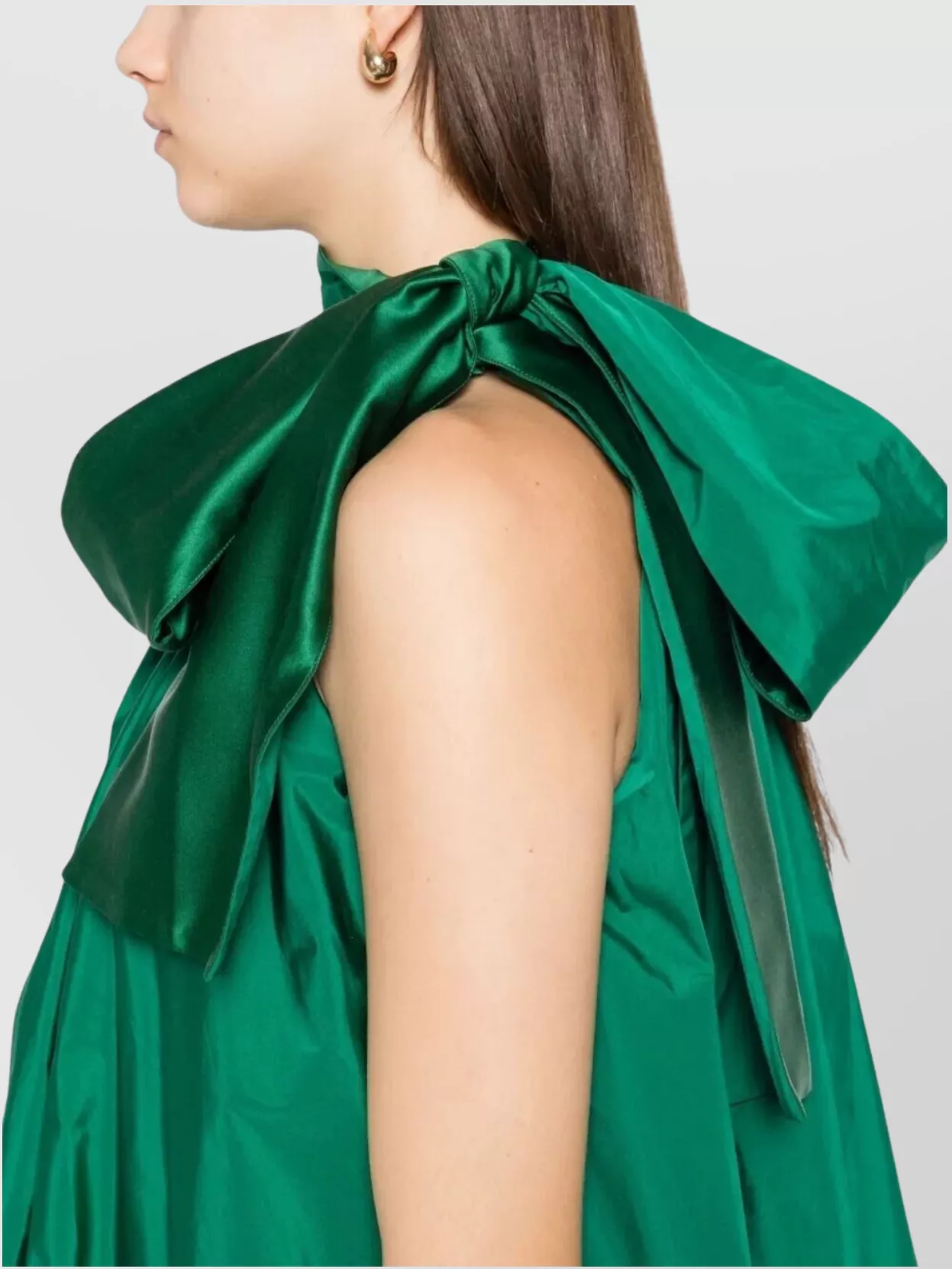 Max Mara Chic Bow Detail A-Line Dress