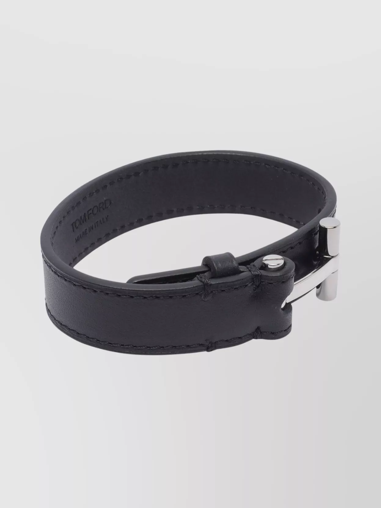 Tom Ford Adjustable Strap Bracelet Metal Hardware