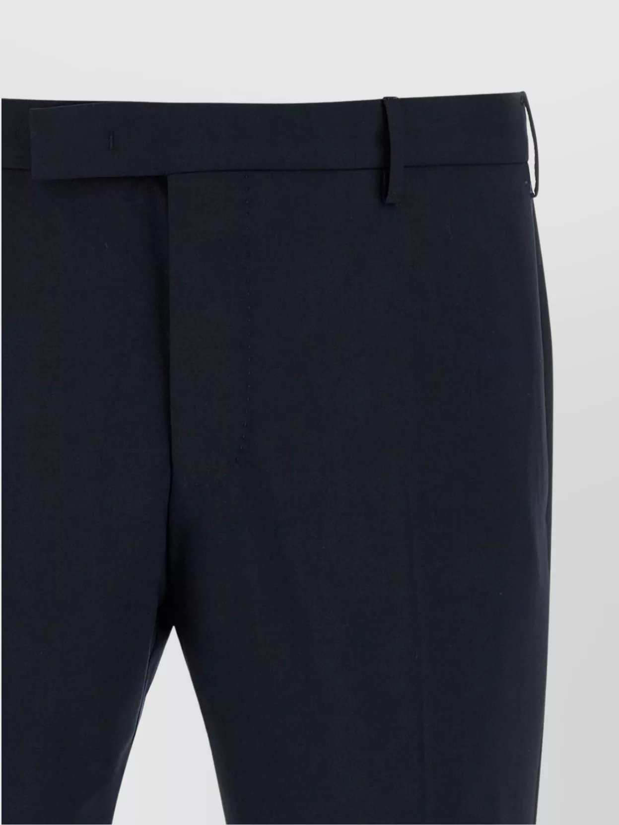 Pt Torino Creased 'Dieci' Pants With Belt Loops