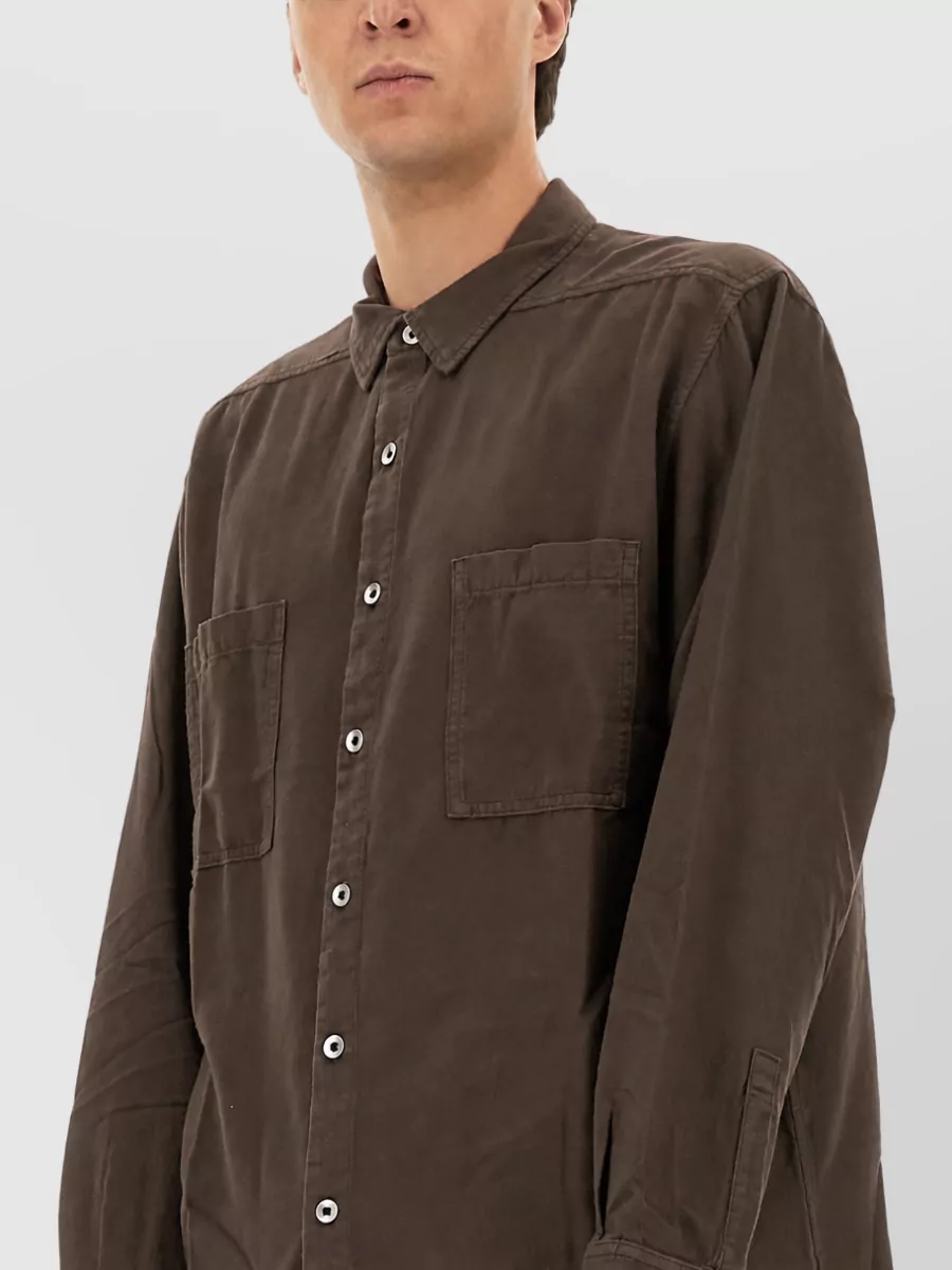 Rick Owens Drkshdw Cotton Jumbo Outershirt Shirt