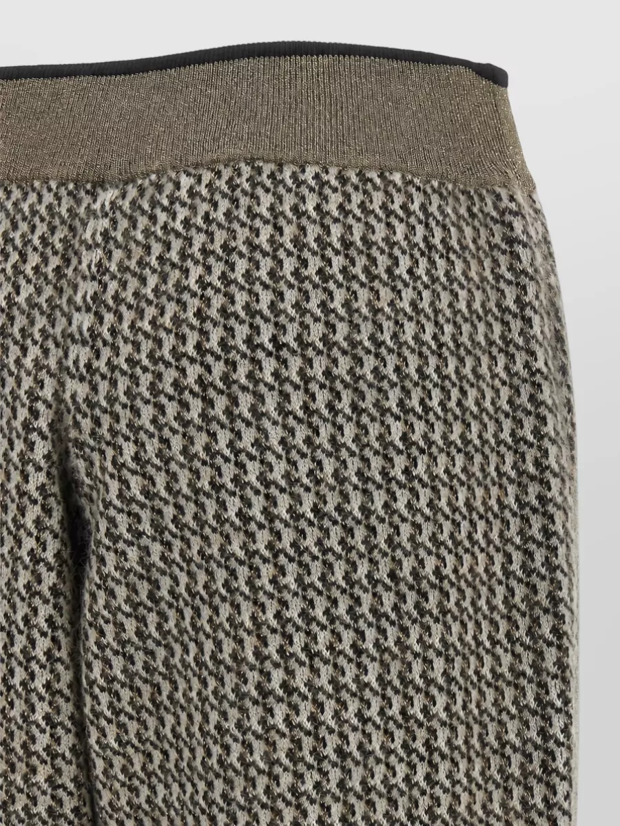 Brunello Cucinelli Houndstooth Track Pants