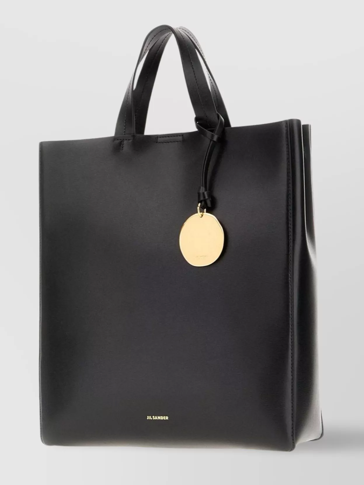 Jil Sander Medium Bond Calf Leather Tote Bag