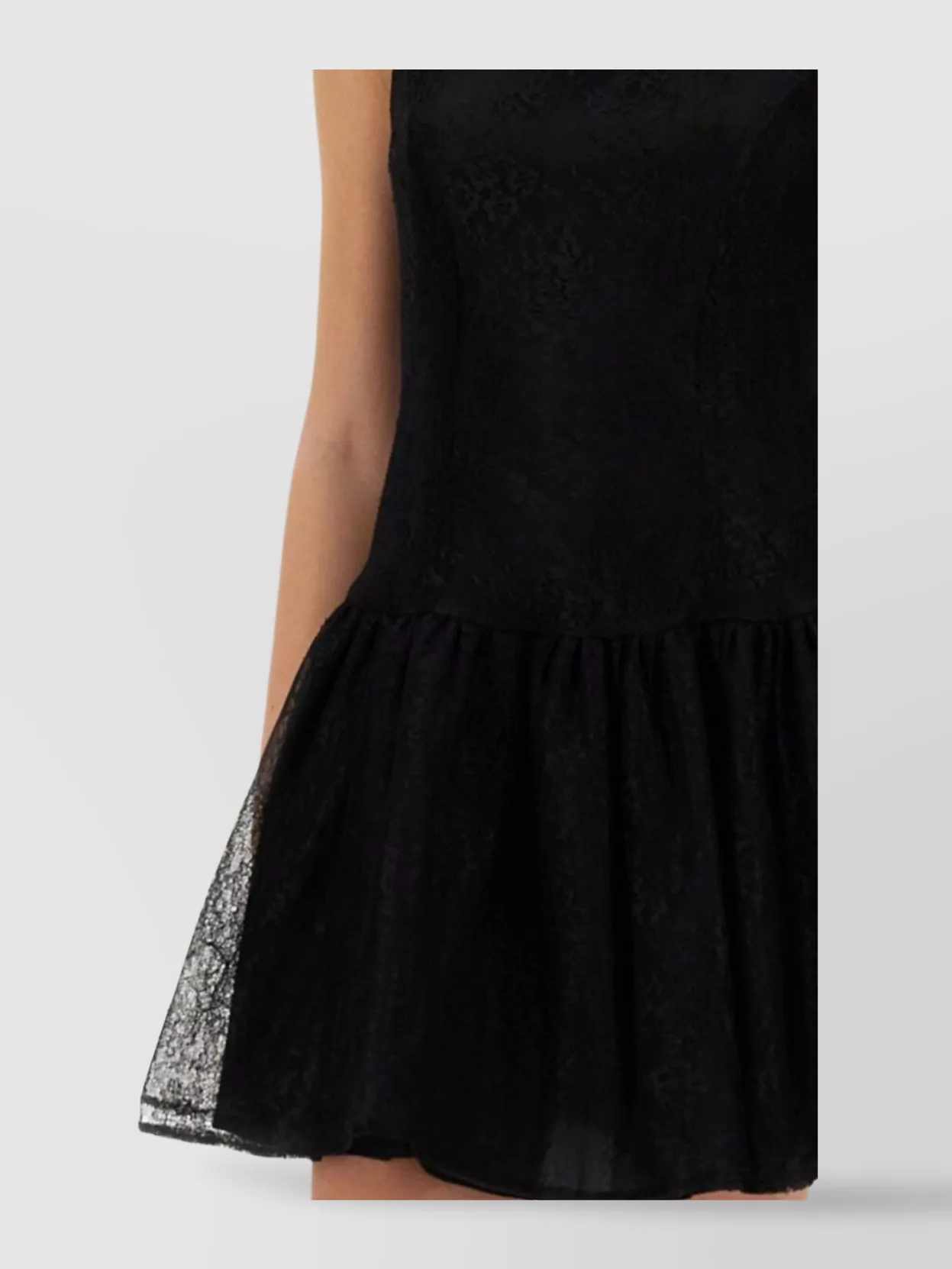 Nina Ricci Peplum Skirt Mini Dress Bow