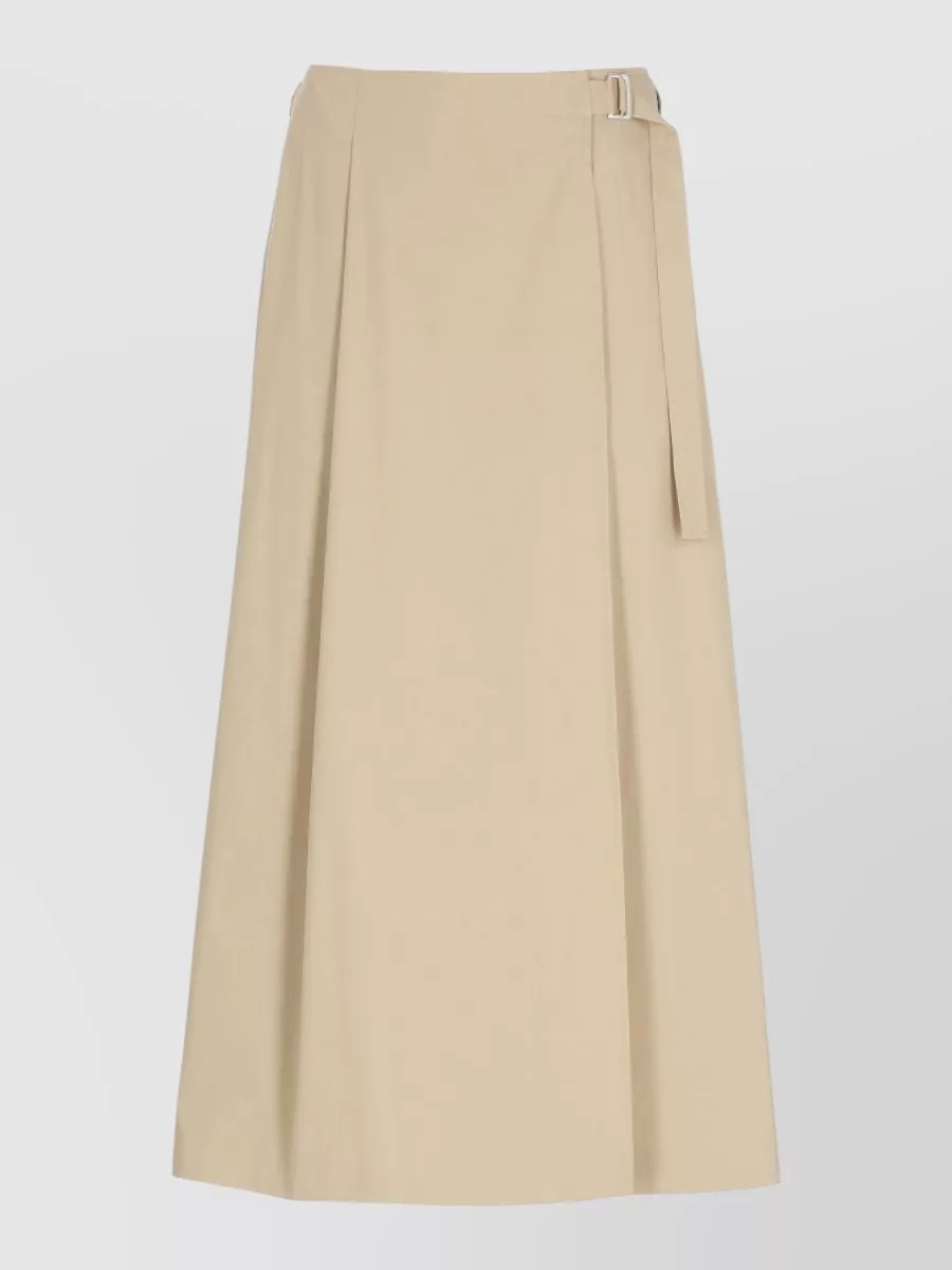 Peserico Mid-Rise Pleated Midi Skirt