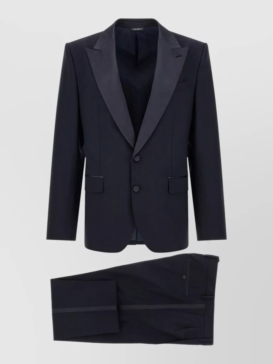Dolce&Gabbana wool silk single-breasted tuxedo suit