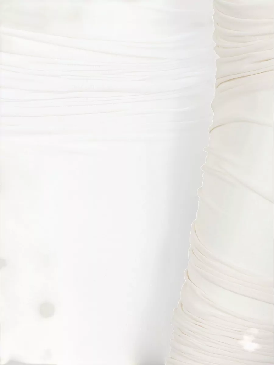 Wolford Sheer Draped Bodysuit