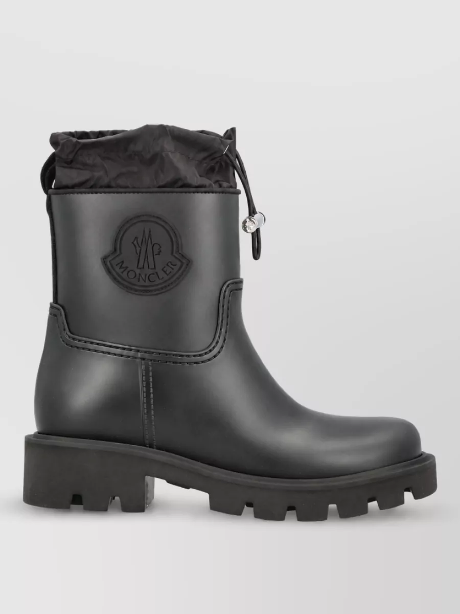 Moncler pvc ankle boots