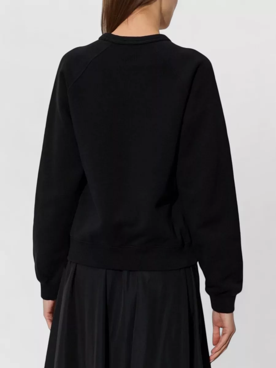 Kenzo Silk Crew Neck Sweatshirt Graphic Print