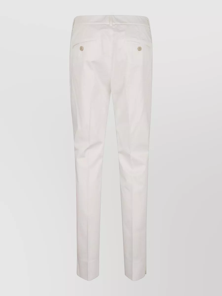Peserico Slim-Fit Ankle-Length Tailored Trousers
