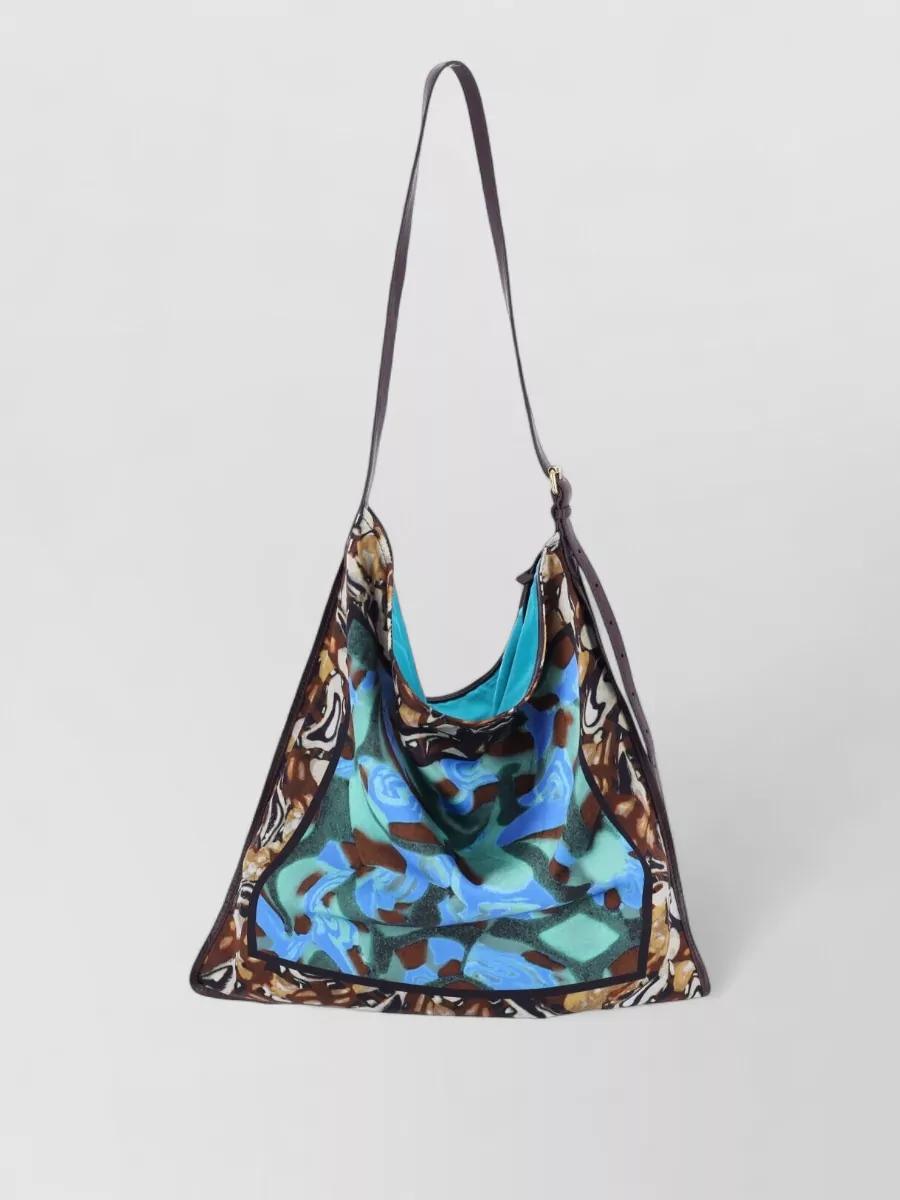 Dries Van Noten Printed Shoulder Bag