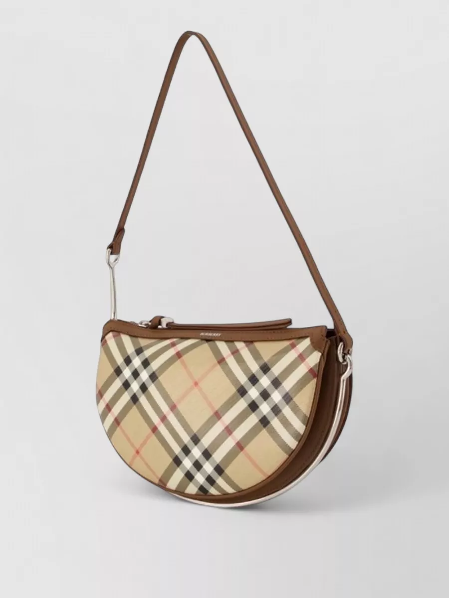 Burberry bridle small cotton clutch bag