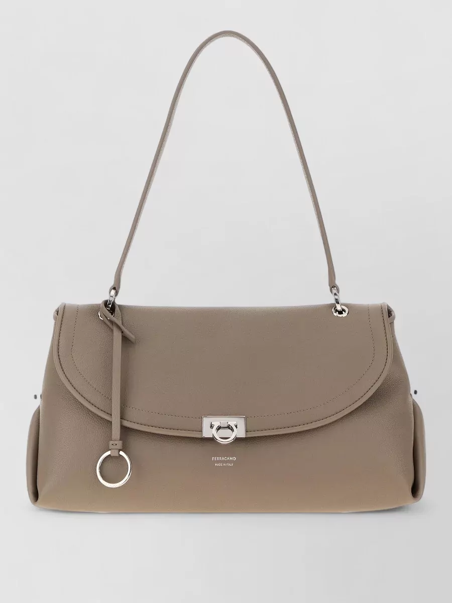 Ferragamo Na Leather Clutch Bag