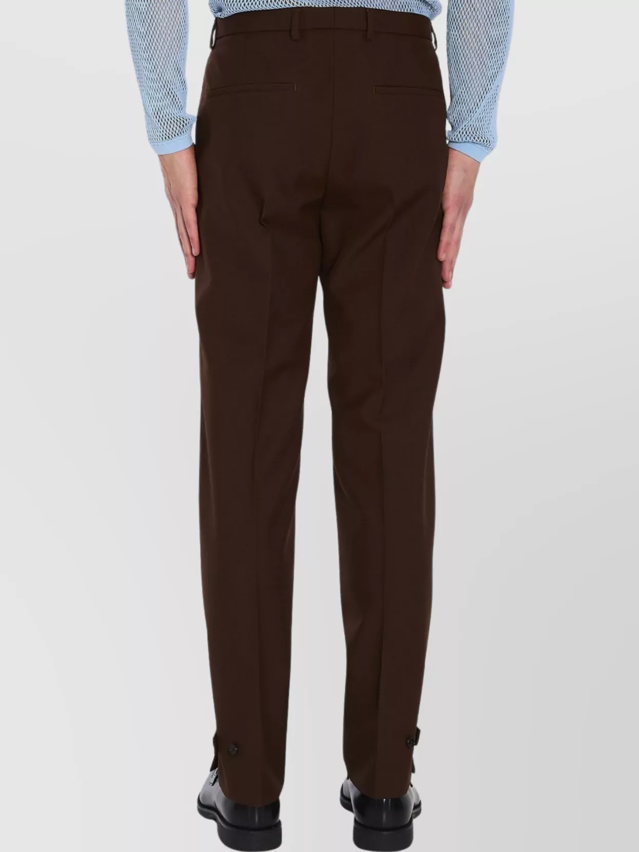 Gucci Trousers Wool Twill Side Vents