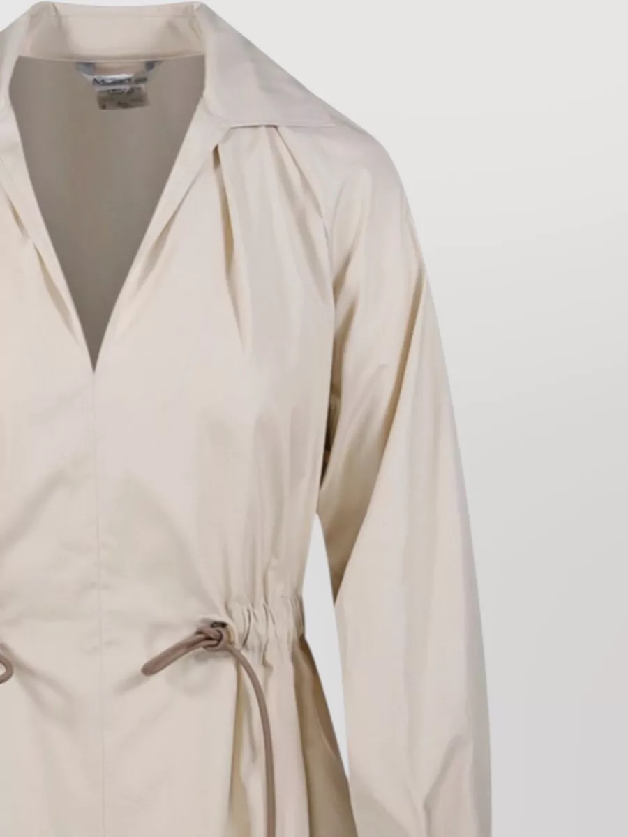 Max Mara Cotton Knee-Length Midi Dress