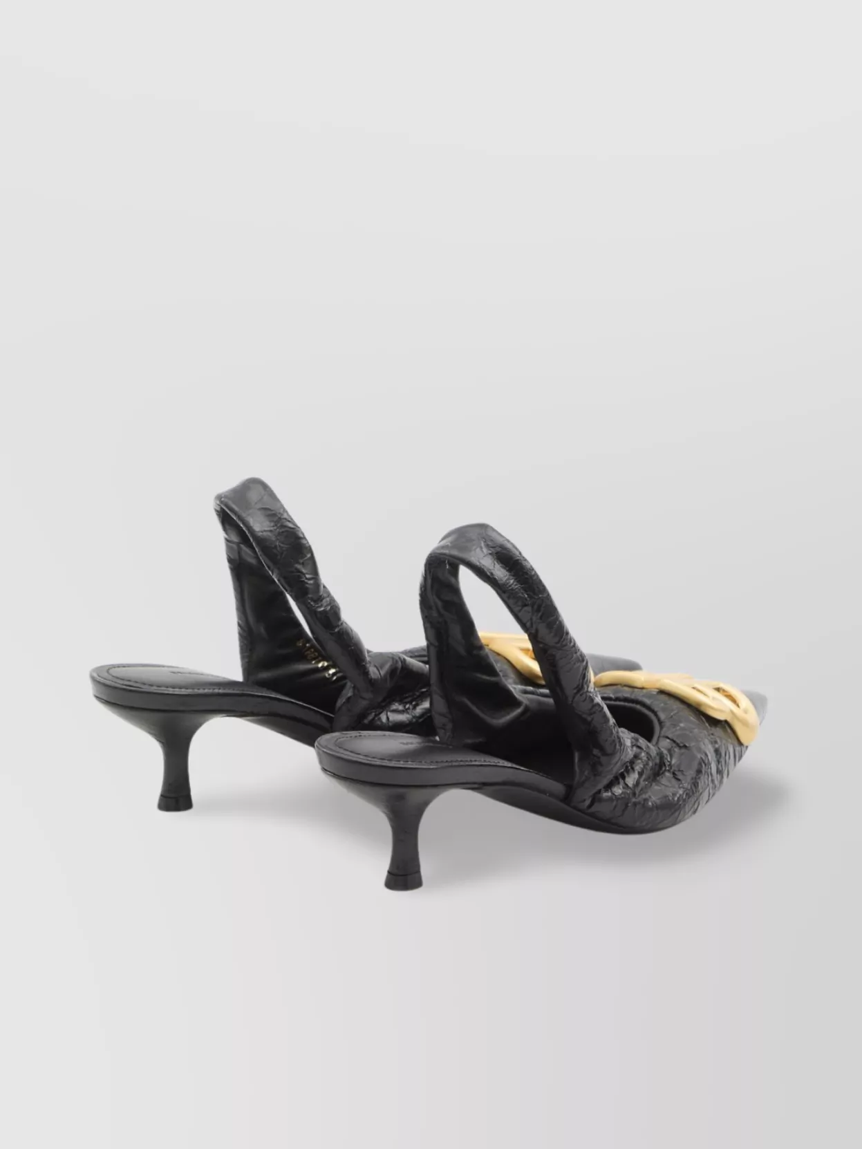 Balenciaga Arena Lambskin Leather Slingback Pumps