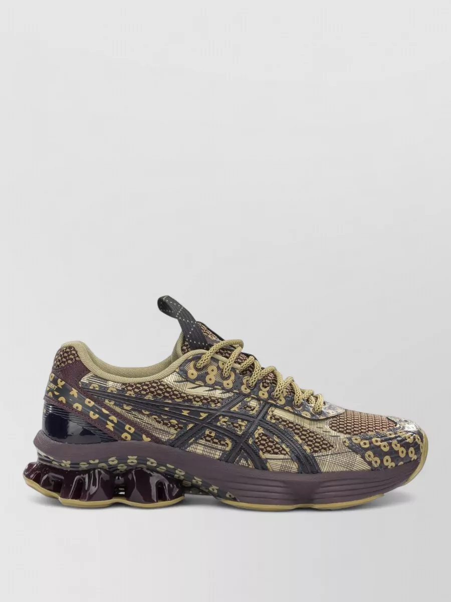 Asics Synthetic Leather Low-Top Sneakers