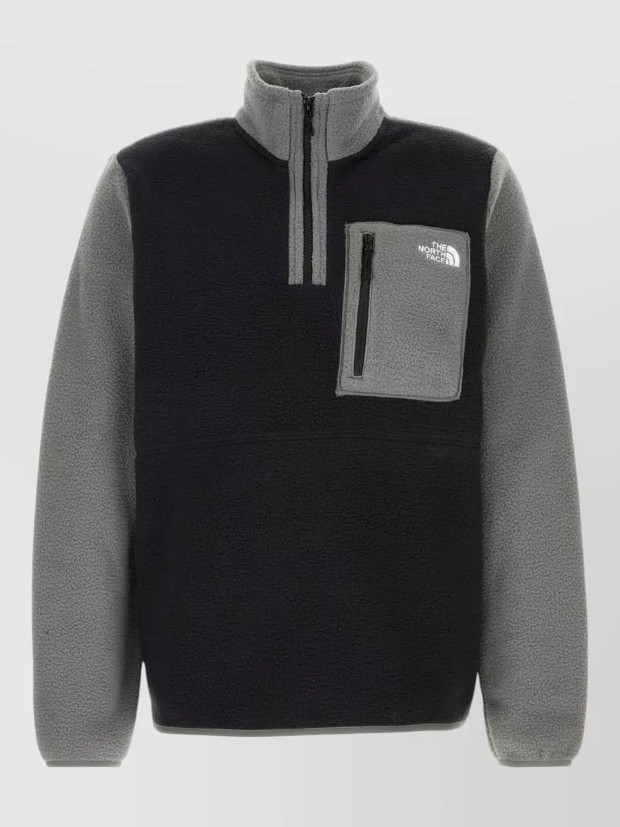 The North Face two-tone pile sweatshirt
