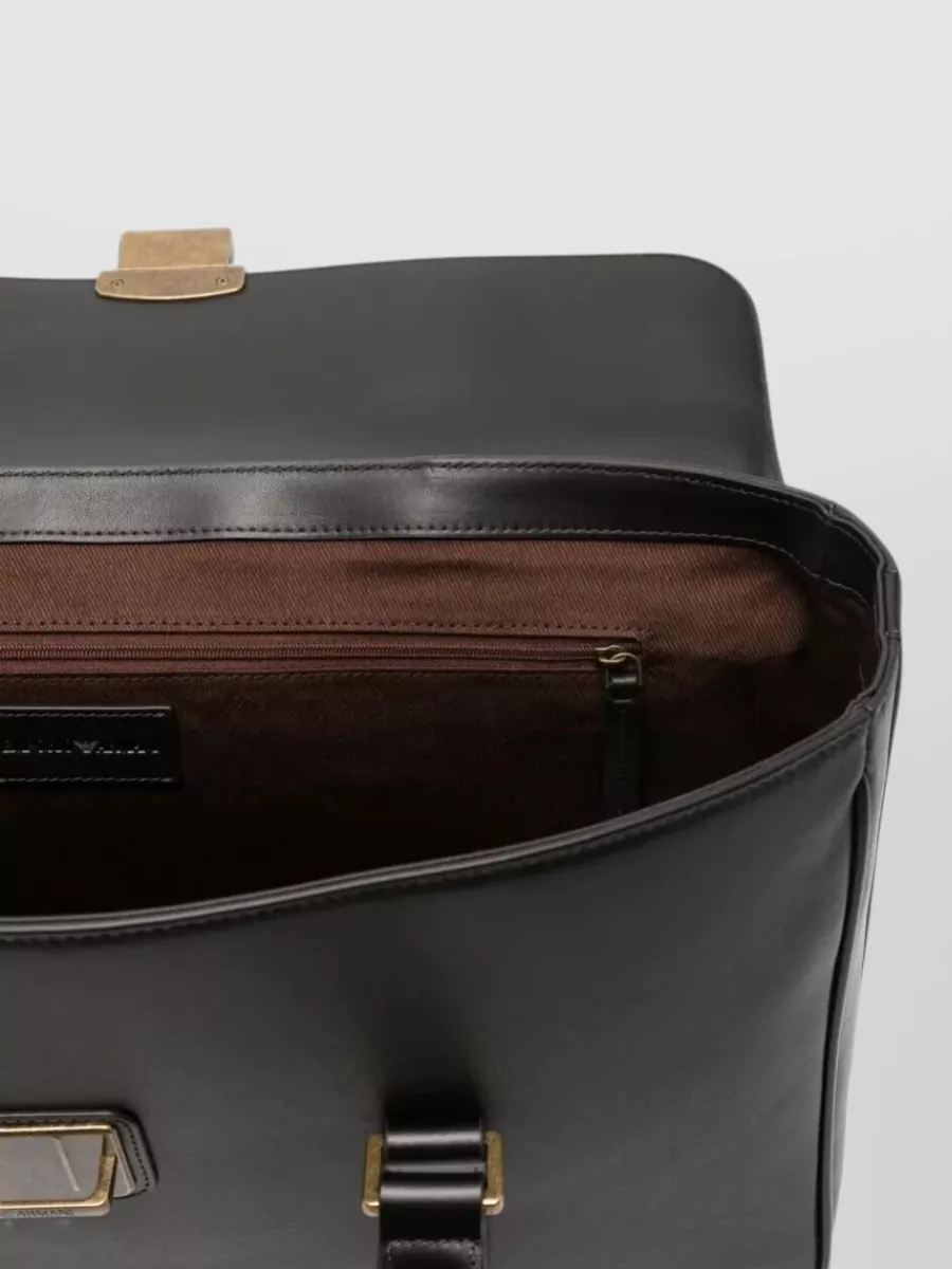 Emporio Armani Leather Briefcase
