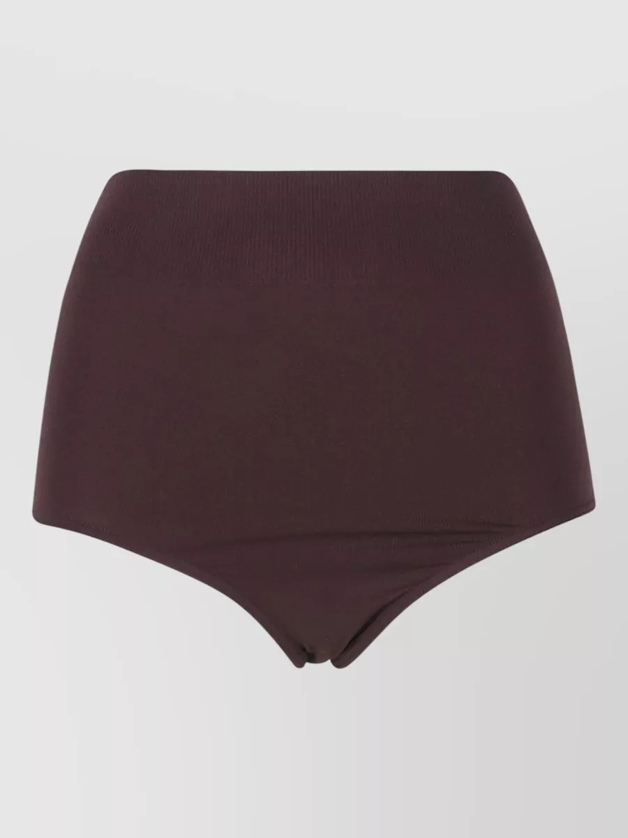 Wolford High Waist Seamless Shorts Elastic Waistband