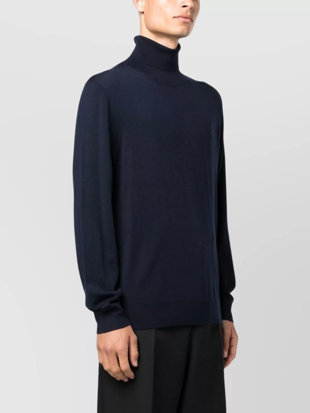 Polo Ralph Lauren Turtleneck Sweater With Cuffs And Hem
