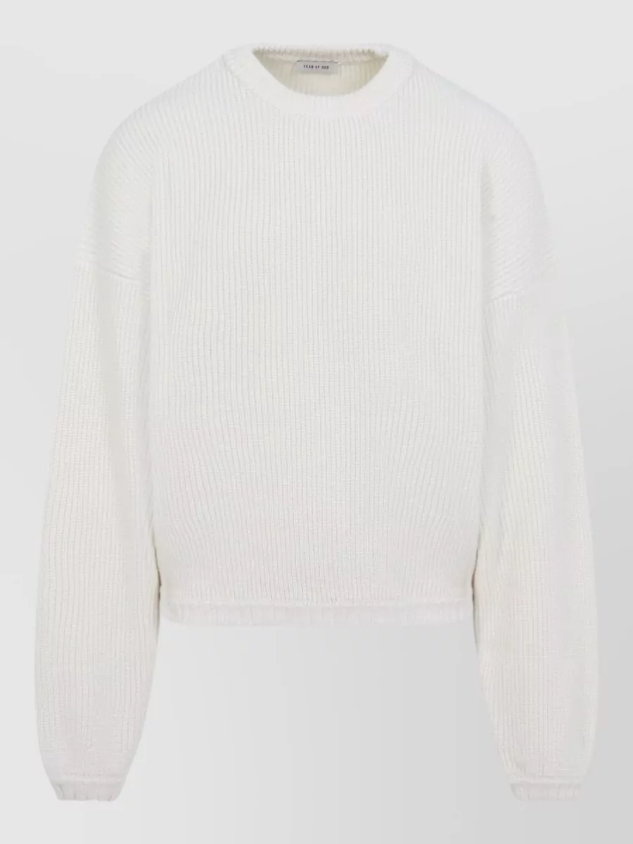 Fear Of God Ribbed Crew Neck Jumper
