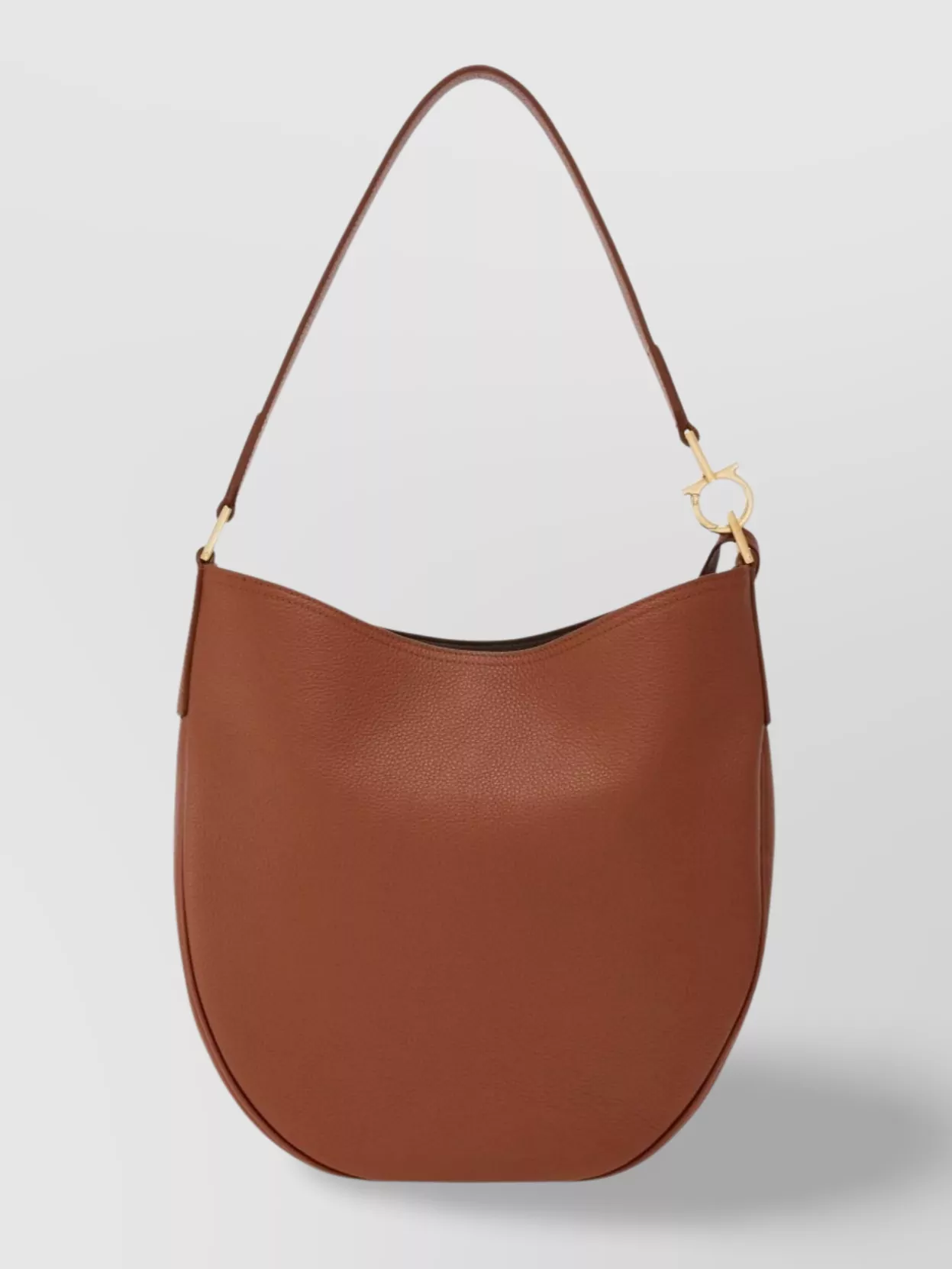 Ferragamo Medium Leather Hobo Bag