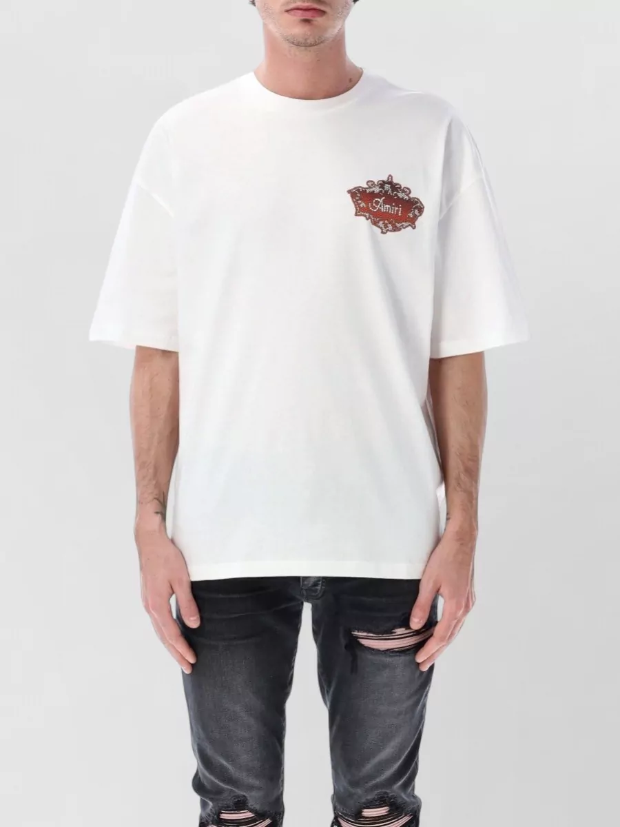 Amiri Cotton Oversized Short-Sleeve T-Shirt