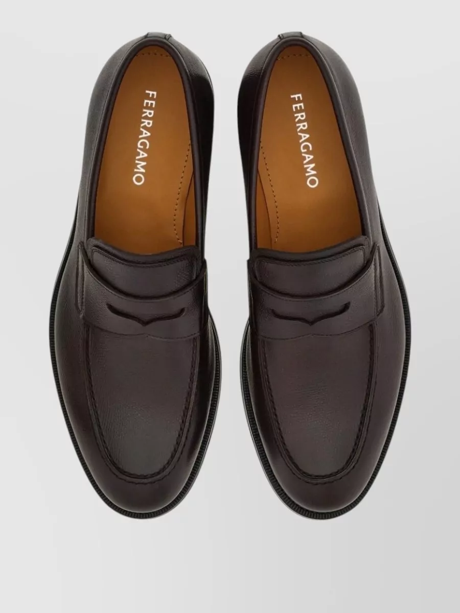 Ferragamo Leather Loafers
