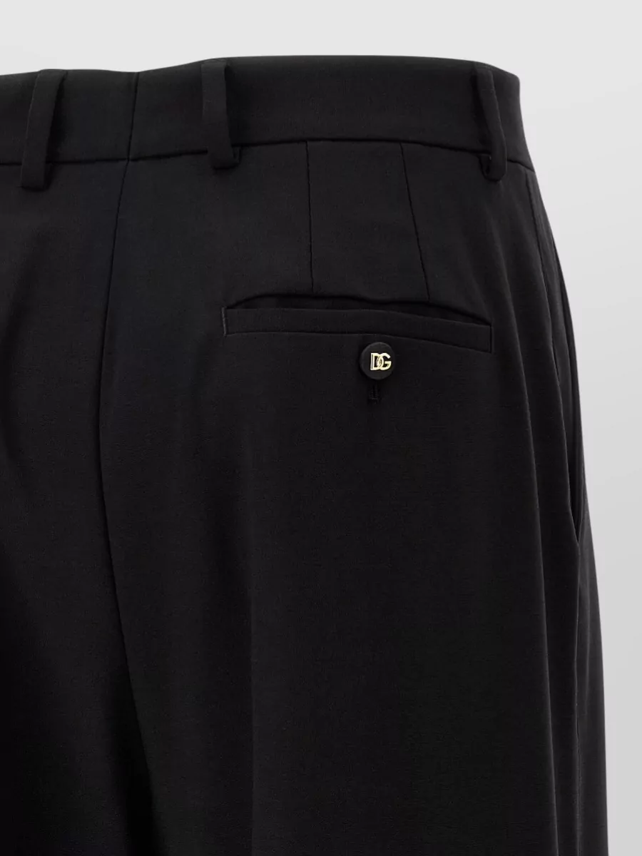 Dolce&Gabbana Dolce Tailored High Waist Trousers Belt Loops