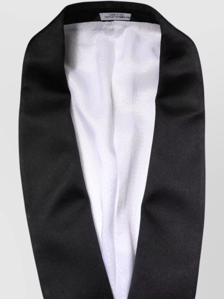 Dolce&Gabbana Nylon Single-Breasted Dinner Jacket
