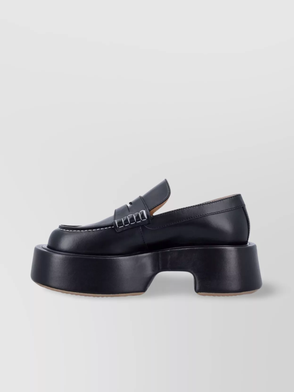 Jw Anderson Chunky Heel Lace-Up Shoes With Platform Sole
