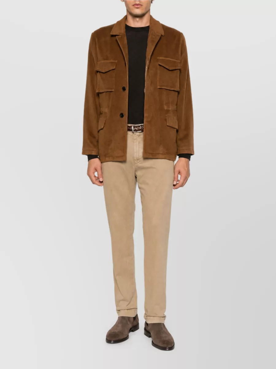 Boglioli Cashmere Single Breasted Coat