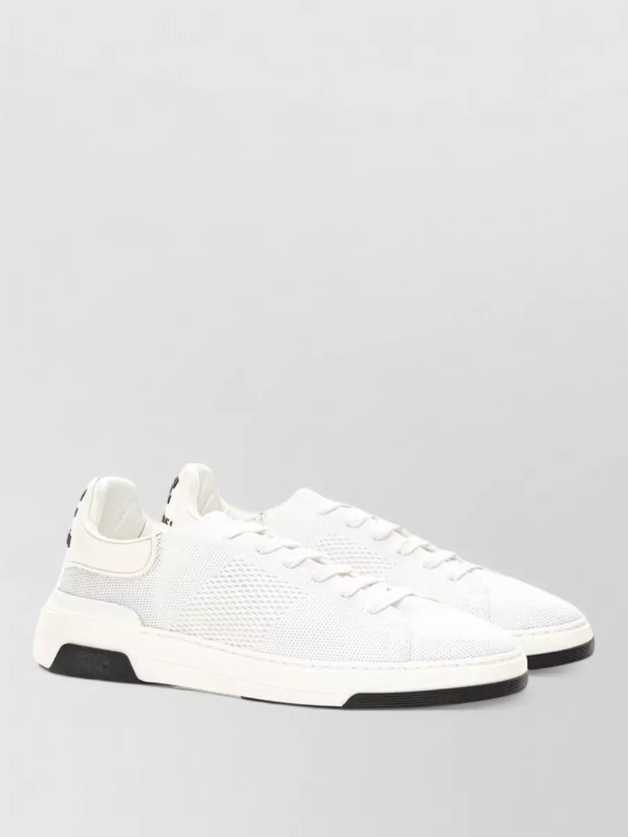 Casadei leather lace-up sneakers