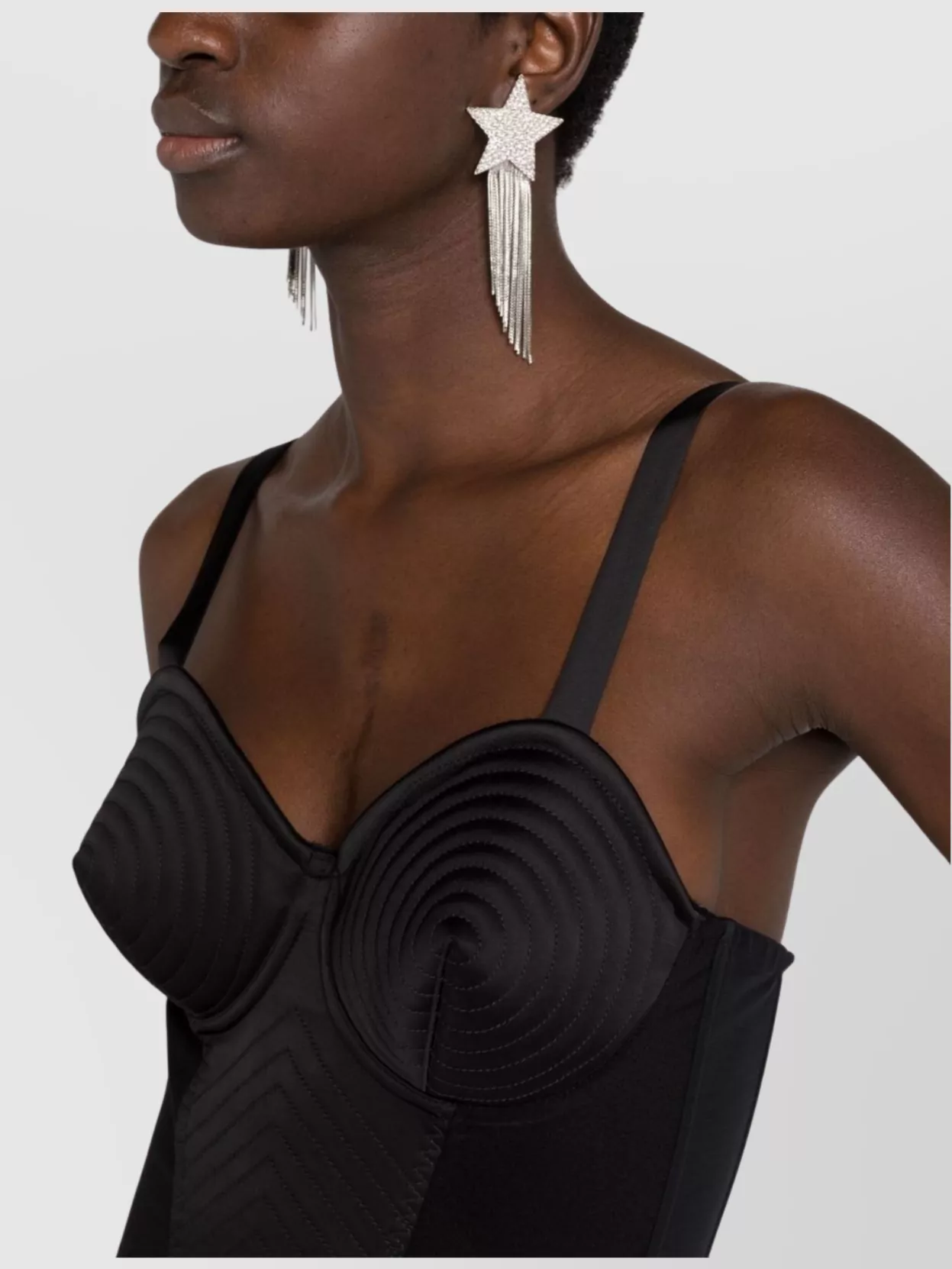 Jean Paul Gaultier Cone Bra Corset Short Dress