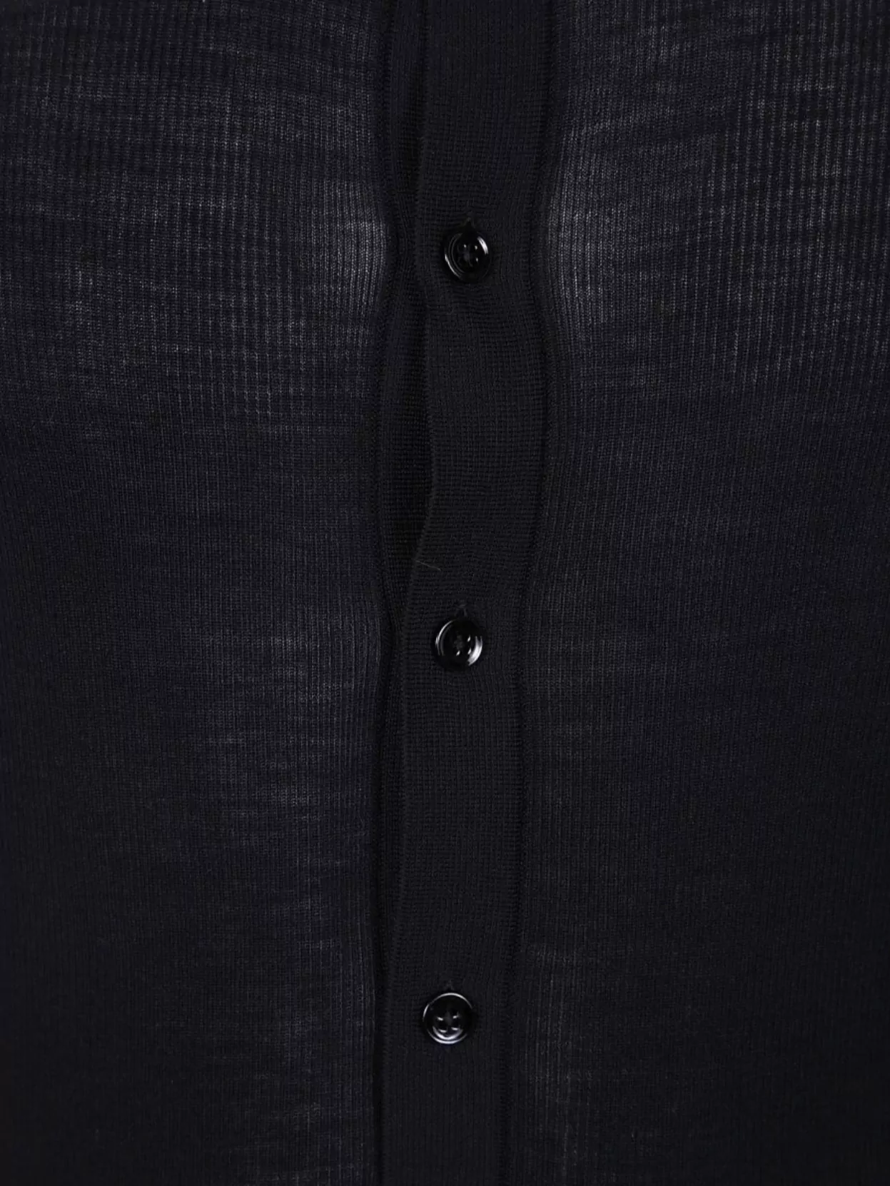 Tom Ford Sheer Knit Henley Knitwear