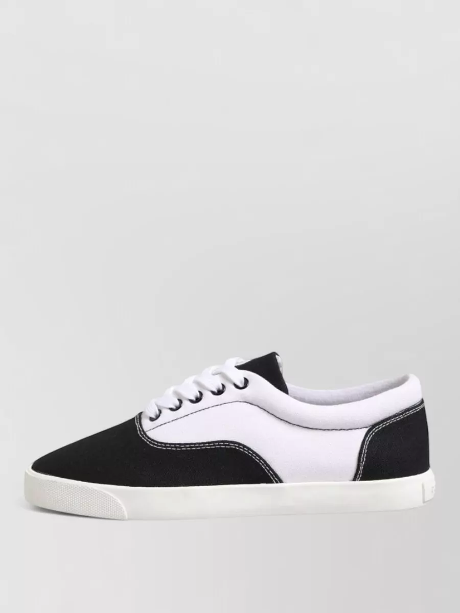 Dolce&Gabbana Cotton Canvas Low-Top Sneakers