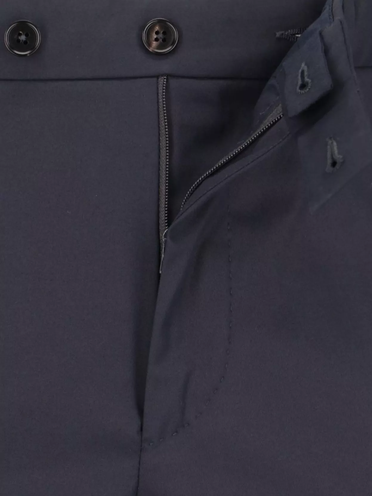 ZEGNA STRAIGHT TROUSERS WITH POCKETS AND LOOPS