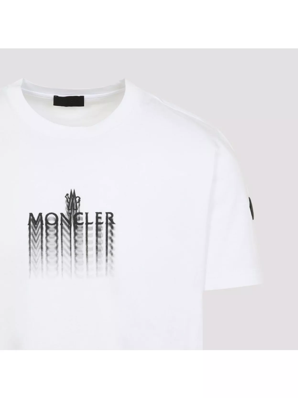 Moncler Short Sleeves Graphic Design T-shirt