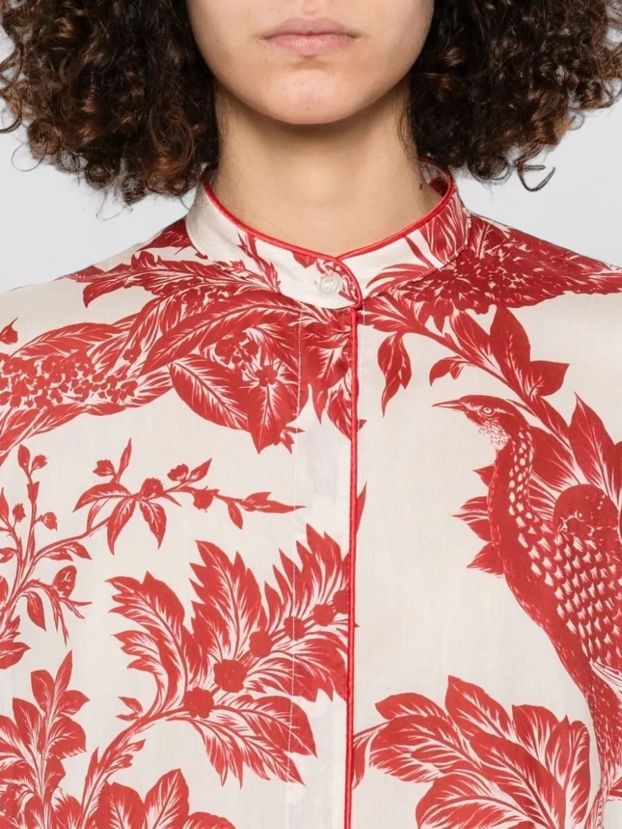 F.r.s For Restless Sleepers Floral-Print Shirt