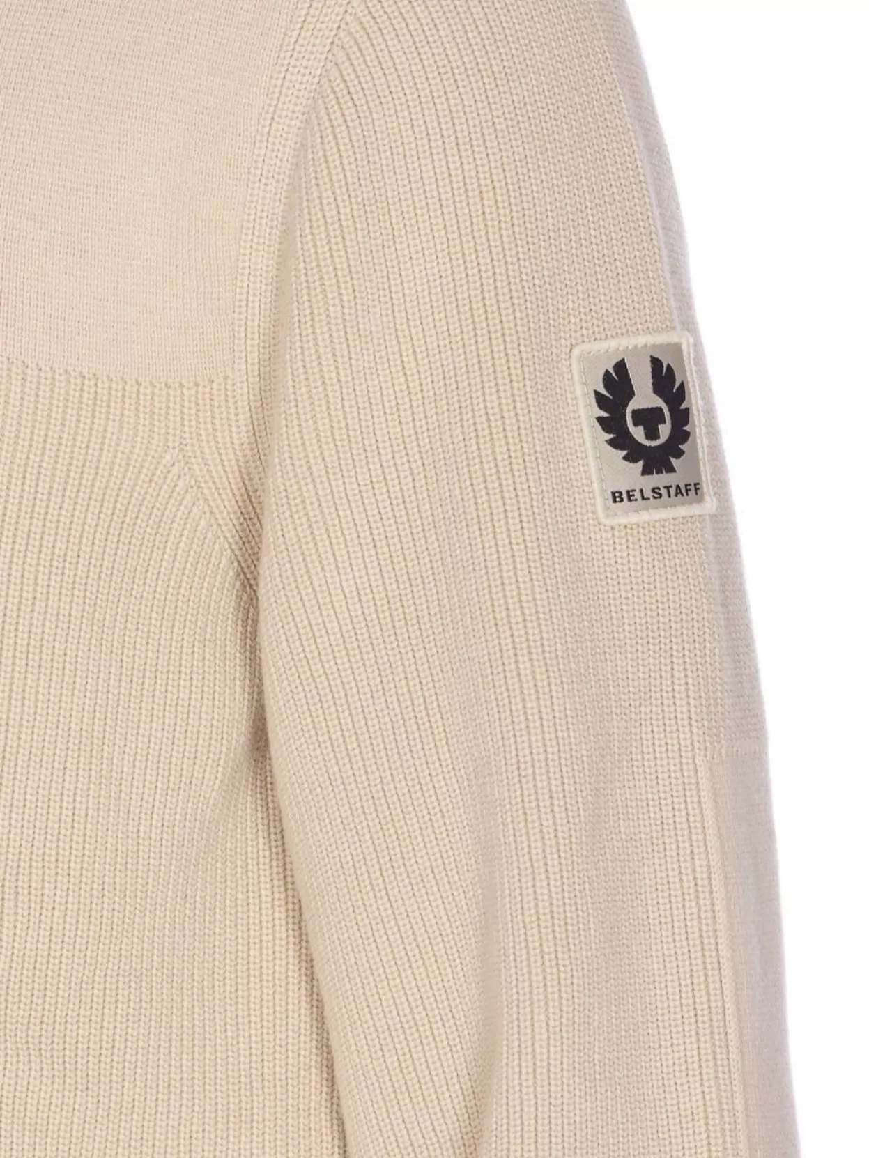 Belstaff Ribbed Crewneck Sweater Long Sleeves