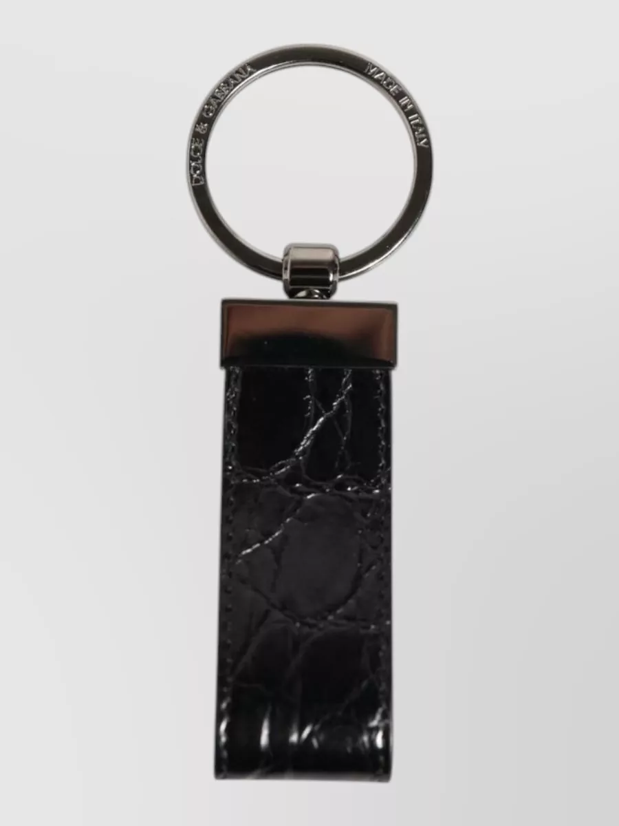 Dolce&Gabbana Leather Keyring