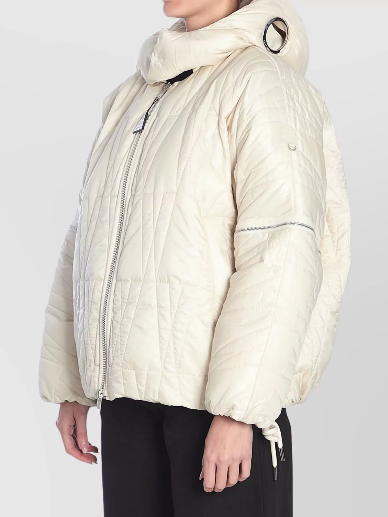 Moncler Versatile Hooded Jacket Removable Sleeves