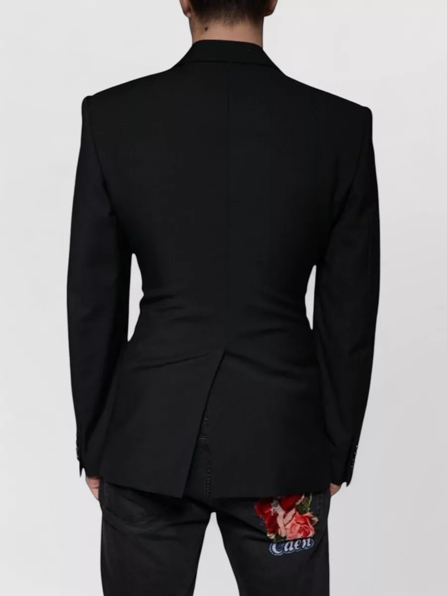 Dolce&Gabbana Virgin Wool Single Breasted Blazer