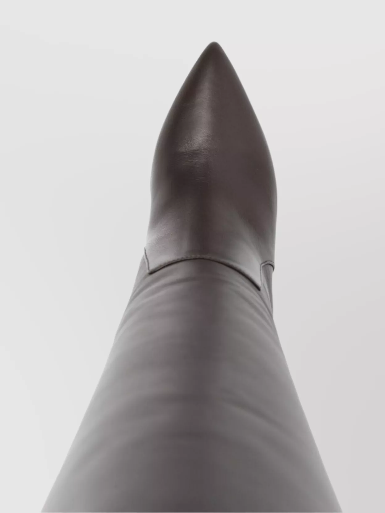 Paris Texas Leather Knee Length Stiletto Heel Boots