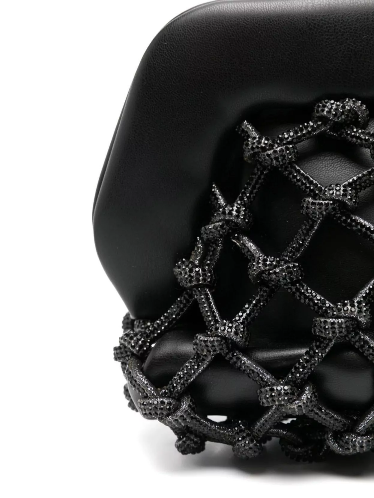 Themoiré Crystal Knots Strass Clutch Bag
